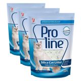 Proline Kokusuz Silika Kedi Kumu 3,8 L (3 paketi)
