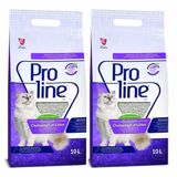 Proline Lavanta Kokulu Bentonit 2x10 lt Kedi Kumu