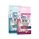 Proline Marsilya Sabunu Kokulu Kedi Kumu 10 Lt + Proline Bebek Pudrası Kokulu İnce Tane Topaklanan Kedi Kumu 10 Lt