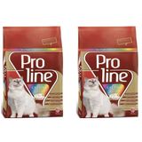 Proline Optium Renkli Taneli Tavuklu Yetişkin 2x1.5 kg Kedi Maması