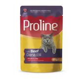 Proline Pouch Dana Etli Kedi Yaş Maması 85 Gr X 22 Adet (1 Koli)
