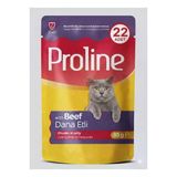 Proline Pouch Dana Etli Yaş Kedi Maması 22 x 85gr