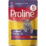 Proline Pouch Dana Etli Yaş Kedi Maması 6 x 85gr