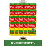 Proline Pouch Jelly Jöle Içinde Et Parçacıklı Kuzu Etli Yaş Kedi Maması Seti 20X85 gr