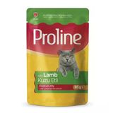 Proline Pouch Kuzu Etli Kedi Yaş Maması 85 Gr X 22 Adet (1 Koli)