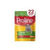 Proline Pouch Kuzu Etli Yaş Kedi Mama 22 x 85 gr 1245698745