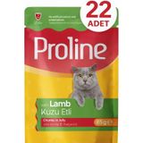 Proline Pouch Kuzulu 22x85 gr Yaş Kedi Maması