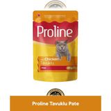 Proline Pouch Pate Tavuklu Yaş Kedi Maması 85 gr