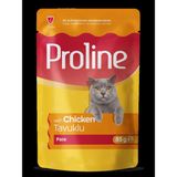 Proline Pouch Tavuklu Yaş Kedi Maması 12 x 85 gr