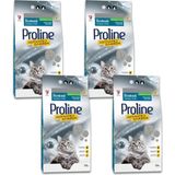 Proline Pro Line 10 lt x 4 Kedi Kumu Kokusuz Topaklaşan İnce Taneli Aktif Karbon Formülü