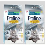 Proline Pro Line Aktif Karbonlu Topaklanan Kedi Kumu 10LT 4 Adet