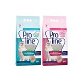 Proline Proline Doğal Topaklanan Baby Powder Ve Marsilya Sabunlu Kedi Kumu 10 Lt 2 Adet