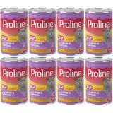Proline Proline Kuzu Etli ve Havuçlu Pate Et Parçalı Kedi Konservesi 395 Gr*8 Adet