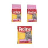 Proline Renkli Taneli Tavuklu 3x1,2 kg Yetişkin Kedi Maması