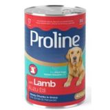 Proline Sos İçinde Et Parçacıklı Kuzu Etli Yetişkin Konserve Köpek Maması 400 Gr