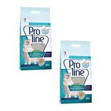 Proline Süper Topaklanan İnce Taneli Marsilya Sabunu Kokulu Bentonit 2x10 lt Kedi Kumu
