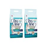 Proline Süper Topaklanan İnce Taneli Marsilya Sabunu Kokulu Bentonit 2x5 lt Kedi Kumu