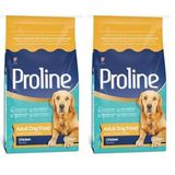 Proline Tavuk Etli Yetişkin Köpek Maması 2.2 KG (2 paketi)