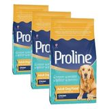 Proline Tavuk Etli Yetişkin Köpek Maması 2.2 KG (3 paketi)