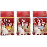 Proline Tavuk,kuzu Balıklı Yetişkin Kedi Maması 1.5 Kg X 3 Paket