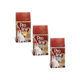 Proline Tavuklu Kuzu Etli Pirinçli Balıklı Yetişkin 3x500 gr Kedi Maması