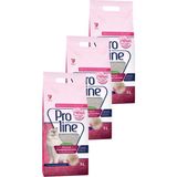 Proline Topaklanan Bentonit Bebek Pudrası Kokulu Kedi Kumu 3 x 5 Lt