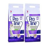 Proline Topaklaşan Lavanta Kokulu İnce Taneli 2x10 lt Kedi Kumu