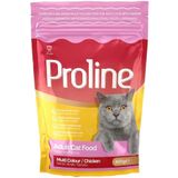 Proline Yetişkin Kedi Maması Tavuklu Renkli Taneli 0.40 Kg