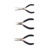 Prolink Py-017 Mini Yankeski Duz Ve Ince Uclu Kargaburun 3 Lu Set