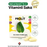 PROLİT BALLI NANELİ - VİTAMİN DESTEKLİ FONKSİYONEL SAKIZ | 3’LÜ AVANTAJ PAKETİ - 3 Adet