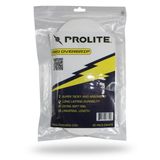 PROLITE Pro Overgrip - 30'lu Paket - Beyaz - Tenis, Turşu Kürekleri, Raketbol, Squash, Platform Tenisi, Badminton ve Daha Fazlası için Yapışkan İnce Tutamak - 30 Evrensel Uzunluk Beyaz Sap