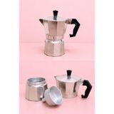 Prolite Retro Moka Pot 3 cup Ev ofis ve Kamp Kahve Çekirdeği Demliği