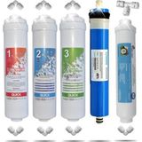 Prolite Store Kapalı Kasa 12 Inç Su Arıtma Cihazı 5 Aşama Inline Vontron Membranlı Filtre Seti
