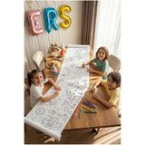 Proll Harfler Dev Boyama Kağıdı 5 Metre