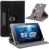 Prolysus Honor Pad X8A 11" Inç Kılıf Üniversal Dönerli Dönebilen Standlı Stand Olabilen Kapaklı Tablet Kılıfı - Siyah