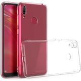 Prolysus Huawei Y7 Prime 2019 Kamera Korumalı Şeffaf Yumuşak Silikon Kılıf