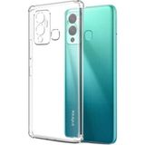 Prolysus Infinix Hot 12 Kılıf Kamera Korumalı Şeffaf Yumuşak Silikon Kılıf - Saydam