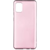 Prolysus Samsung Galaxy A02S Yumuşak Silikon Kılıf - Rose Gold