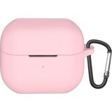 Prolysus Samsung Galaxy Buds 3 / Buds 3 Fe Kaliteli Silikon Kulaklık Kılıfı Kabı - Pembe