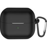 Prolysus Samsung Galaxy Buds 3 / Buds 3 Fe Kaliteli Silikon Kulaklık Kılıfı Kabı - Siyah