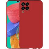 Prolysus Samsung Galaxy M33 Yumuşak Silikon Kılıf - Kırmızı