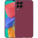 Prolysus Samsung Galaxy M33 Yumuşak Silikon Kılıf - Mürdüm