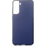 Prolysus Samsung Galaxy S21 Plus Yumuşak Silikon Kılıf - Lacivert