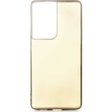 Prolysus Samsung Galaxy S21 Ultra Yumuşak Silikon Kılıf - Gold