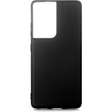 Prolysus Samsung Galaxy S21 Ultra Yumuşak Silikon Kılıf - Siyah