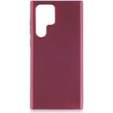 Prolysus Samsung Galaxy S22 Ultra Yumuşak Silikon Kılıf - Mürdüm