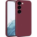 Prolysus Samsung Galaxy S23 Plus Yumuşak Silikon Kılıf - Mürdüm