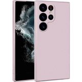 Prolysus Samsung Galaxy S23 Ultra Yumuşak Silikon Kılıf - Rose Gold