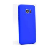 Prolysus Samsung Galaxy S7 Edge Yumuşak Silikon Kılıf - Saks Mavi