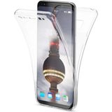Prolysus Samsung Galaxy S8+Plus 360 Derece Kılıf Full Tam Koruma Ön Arka Şeffaf Kılıf - Saydam